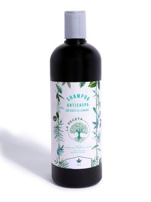 SHAMPOO ANTICASPA CON CANNABIS - LA RECETA CBD