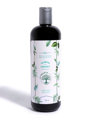SHAMPOO DE CANNABIS CON ROMERO PARA CABELLO GRASO - LA RECETA CBD