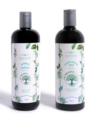 KIT DUO PARA CABELLO GRASO - LA RECETA CBD