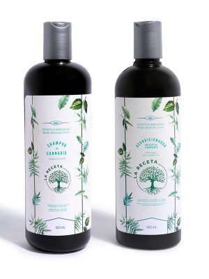 KIT DUO PARA CABELLO SECO - LA RECETA CBD