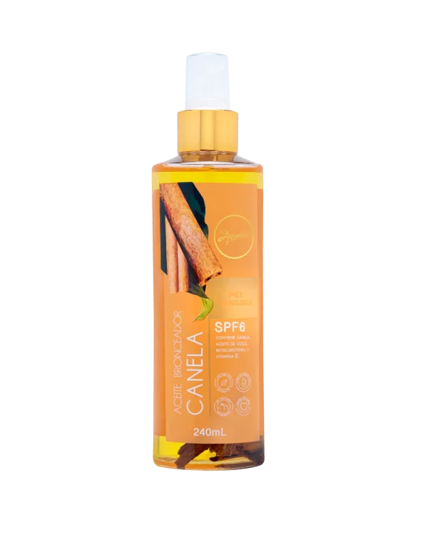 ACEITE BRONCEADOR CANELA - ANYELUZ