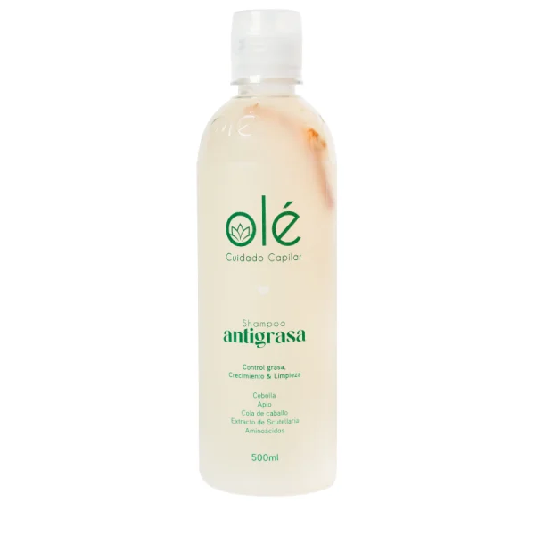 SHAMPOO CEBOLLA Y JENGIBRE - OLÉ