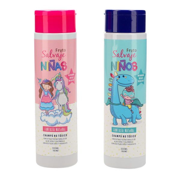SHAMPOO FANTASÍA NATURAL KIDS - FRUTO SALVAJE