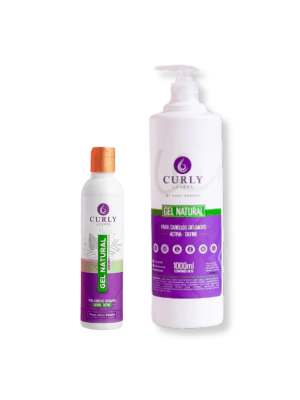 GEL NATURAL PARA CABELLOS DELGADOS - CURLY