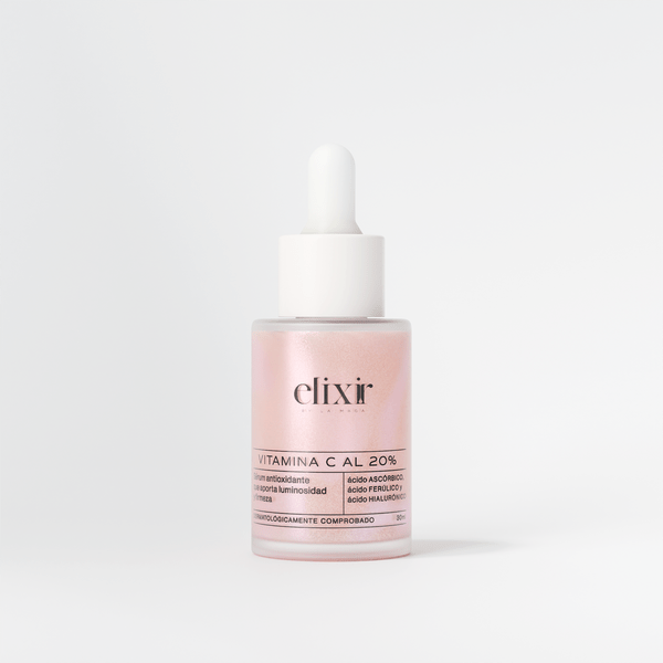 SÉRUM ANTIOXIDANTE FACIAL CON VITAMINA C - ELIXIR
