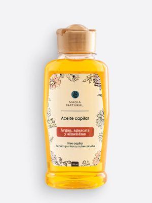 ACEITE CAPILAR ARGÁN, AGUACATE Y ALMENDRAS - MAGIA NATURAL