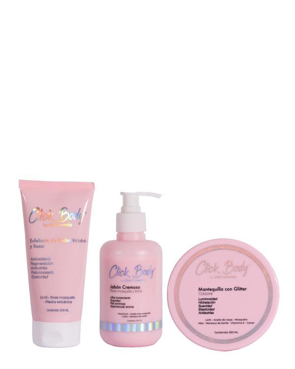 KIT PIEL DE PORCELANA Y GLOW - CLICK