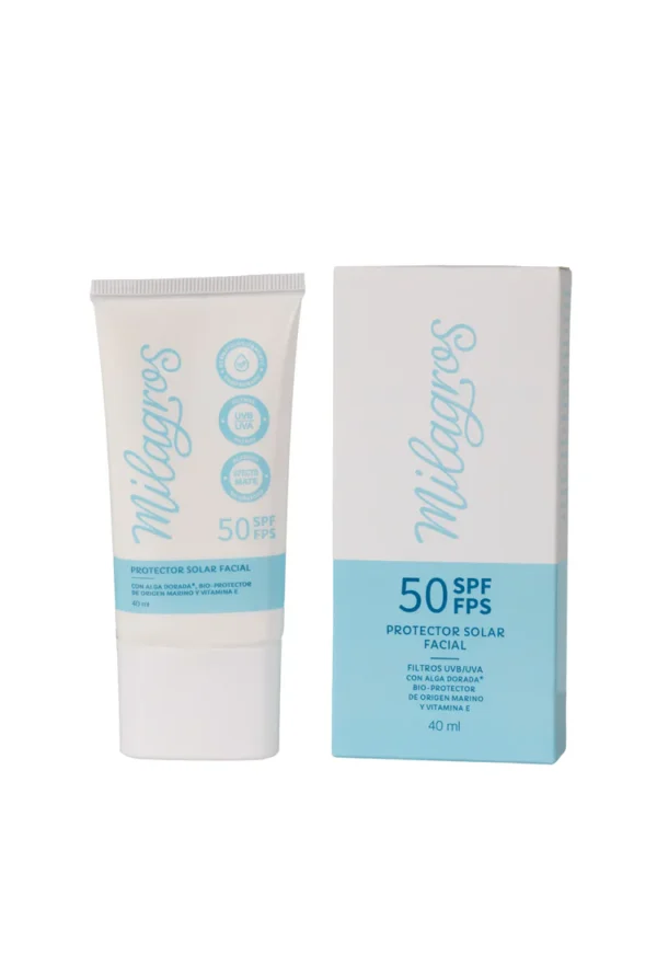 PROTECTOR SOLAR SPF 50 SIN COLOR - MILAGROS