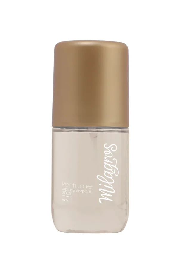 PERFUME CORPORAL Y CAPILAR GOLD MILAGROS (EDICIÓN LIMITADA)