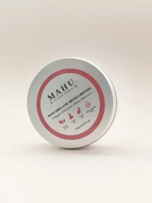 MASCARILLA DE ARCILLA ROSADA MAHU