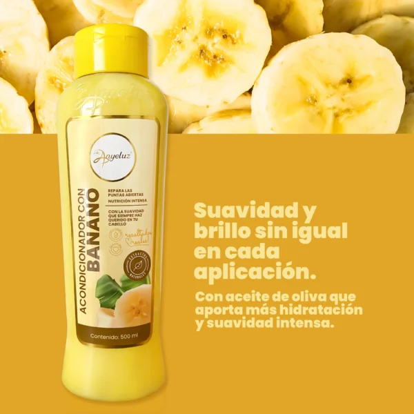 ACONDICIONADOR CON BANANO - ANYELUZ