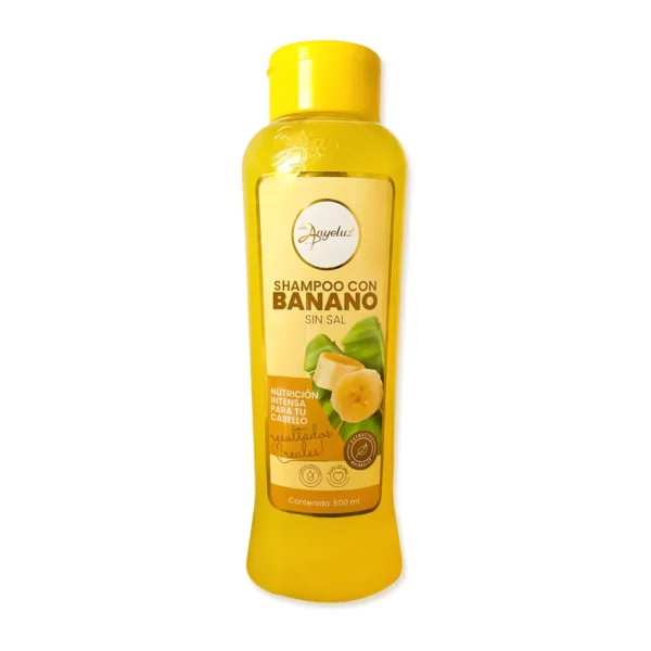 SHAMPOO CON BANANO - ANYELUZ