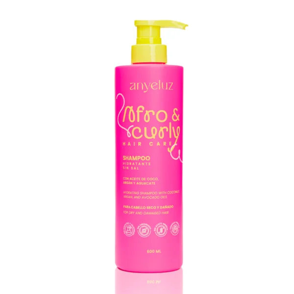 SHAMPOO HIDRATANTE AFRO & CURLY - ANYELUZ