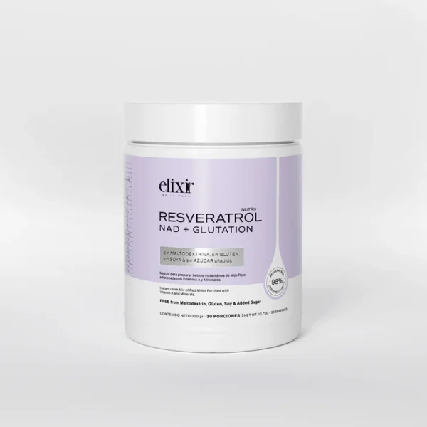 RESVERATROL: NAD + GLUTATION - ELIXIR BY LA MAGA