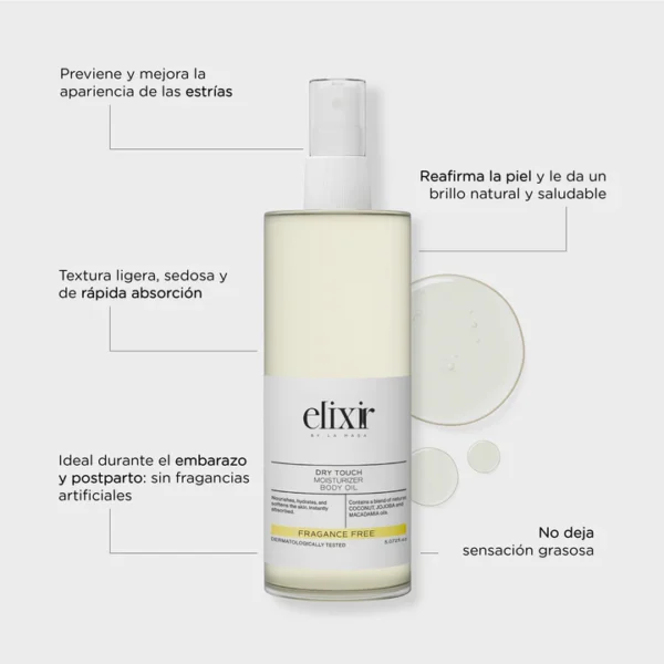 ACEITE CORPORAL HUMECTANTE TOQUE SECO - ELIXIR
