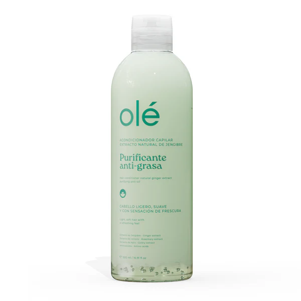 ACONDICIONADOR EXTRACTO NATURAL DE JENGIBRE PURIFICANTE - OLE CAPILAR